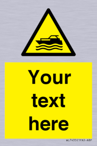 Custom Warning motorised watercraft